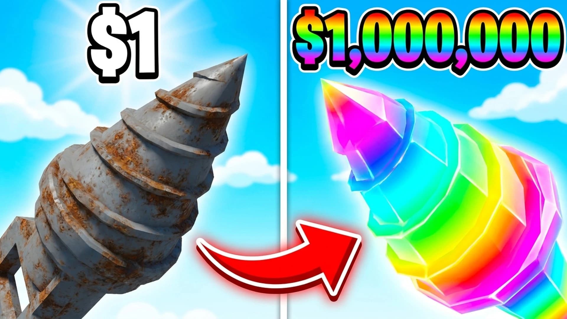A $1 drill upgraded to a $1,000,000 drill